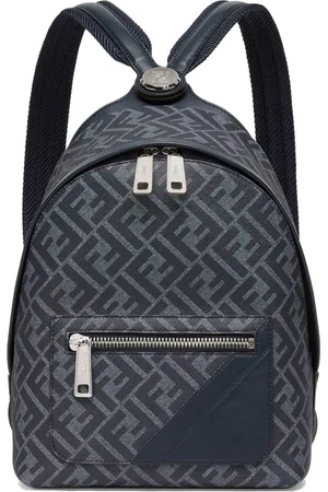 Fendi Backpacks, male, , ONE SIZE, Chiodo Ff Diagonal Small Backpack