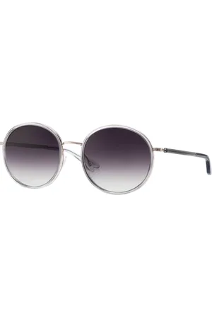 Barton Perreira Sunglasses, unisex, , 57 MM, Amorfati Sunglasses - Transparent Grey/Grey Shaded