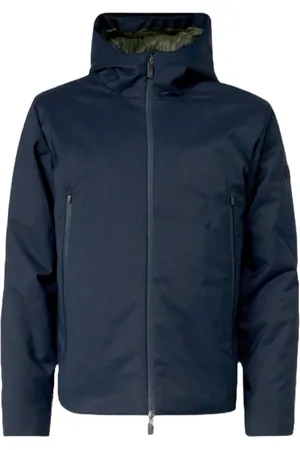 EA7 Winter Jackets, male, , L, Hooded Zipper Coat