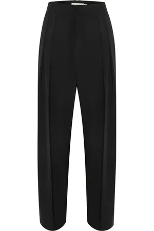 INWEAR Straight Trousers, female, , 2XL, Pleated Pant Stylish Trousers