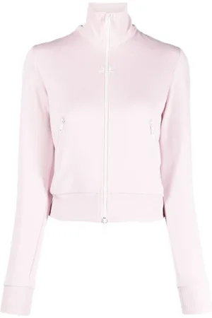 Courrèges Zip-throughs, female, , M, Aw23 Zip-Through Sweatshirt