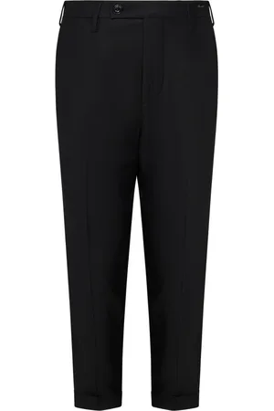 MICHAEL COAL Wool Capri Trousers Slim Fit