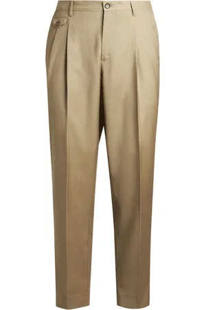 Etro Suit Trousers, male, , XL, Wool Trousers with Flap Pockets