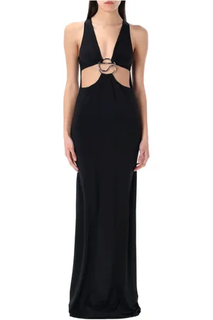 COPERNI Gowns, female, , S, Cut Out C Logo Long Dress