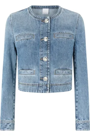 Pinko Denim Jackets, female, , S, Denim Jackets with Cotton Lining