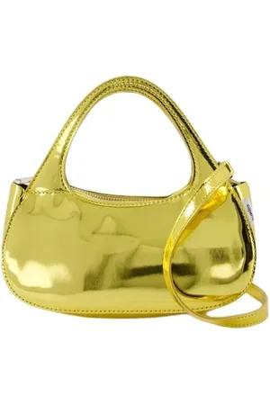 COPERNI Cross Body Bags, female, , ONE SIZE, Metallic Micro Baguette Swipe Bag