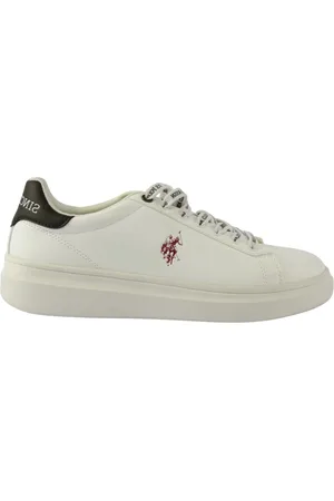 U.S. Polo Assn. Sneakers, male, , 6 UK, Brown Cream Stylish Hat