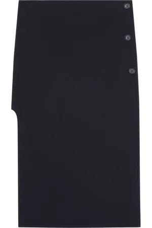 Courrèges Wool Blend Skirt with Slit