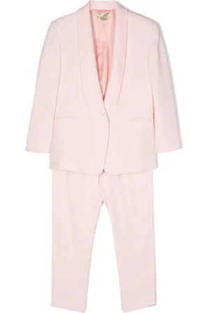 Stella McCartney Suits, female, , 10 Y, Dress Set with Blazer and Slim Trousers