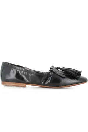 HENDERSON BARACCO Loafers, female, , 6 UK, Fringe Leather Slip-On Shoes
