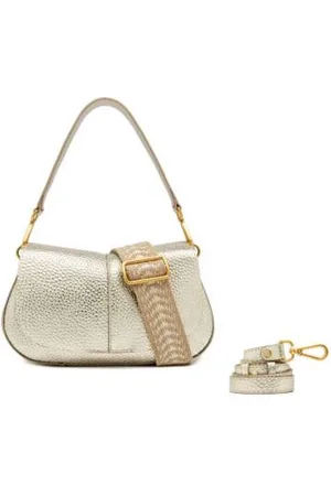 Gianni chiarini Handbags, female, , ONE SIZE, Structured leather handbag with double portability