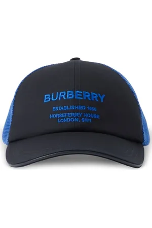 Burberry Caps, male, , S, Logo Baseball Cap Mesh Design