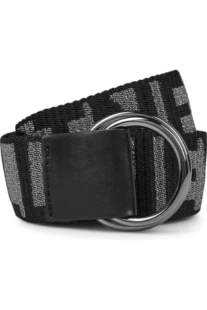 Stella McCartney Belts, female, , M, Monogram Logo Lurex Tape Belt