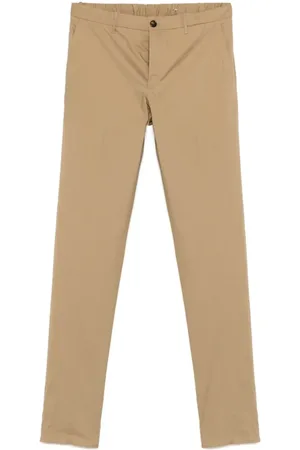 Incotex Slim Fit Trousers Zipper Button