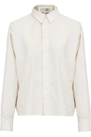Maison Margiela Shirts, female, , 2XS, Layered Cotton Shirt