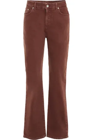 Stella McCartney Classic Straight Leg Jeans with Logo Rivets