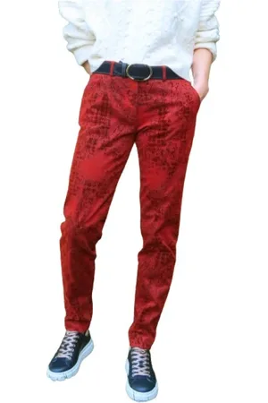 Masons Slim-fit Jeans, female, , M, Slim Velvet New York Trousers