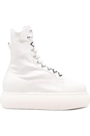 The Attico Lace-up Boots, female, , 7 UK, Selene Platform Ankle Boots