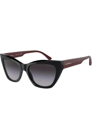 Emporio Armani Sunglasses with Frame and Grey Gradient Lenses