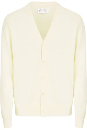 Maison Margiela Buttoned Cardigan with Elbow Patches