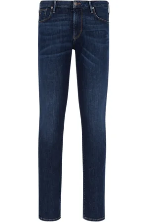 Emporio Armani Slim-fit Jeans, male, , W32, J06 Slim-fit, washed, 11.5 oz comfort-denim jeans