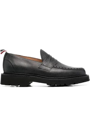 Thom Browne Pebbled Penny Loafers