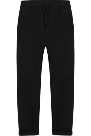 Colmar Cropped Trousers, male, , L, Trousers with drawstring and turn-ups