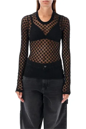 Isabel Marant Sheer Lace Geometric Jumper Dress