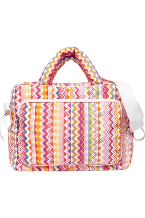 Missoni Bags, female, , ONE SIZE, Pink Zigzag Baby Changing Bag
