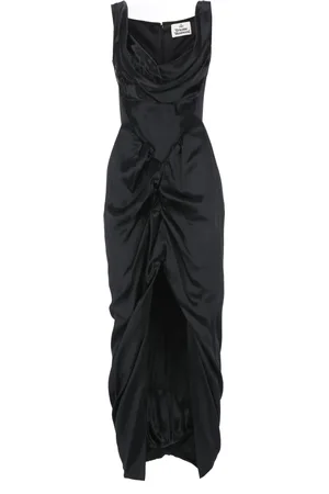 Vivienne Westwood Gowns, female, , 2XS, Viscose Dress with Front Detail
