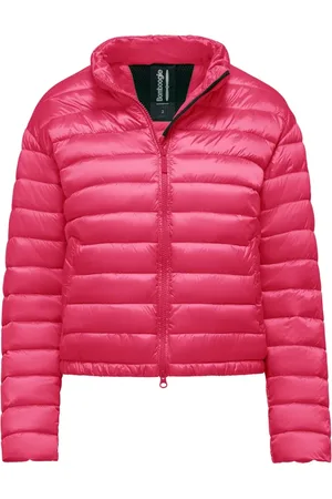 Bomboogie Winter Jackets, female, , 2XL, Shiny Nylon Padded Jacket with Stand-up Collar