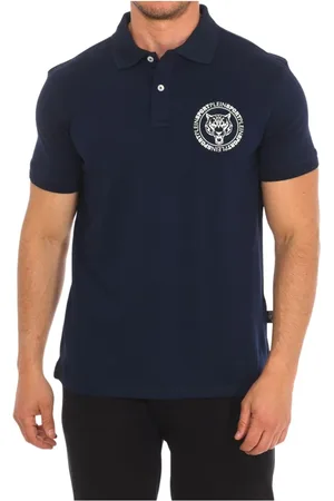 Philipp Plein Polo Shirts, male, , L, Short Sleeve Polo Shirt