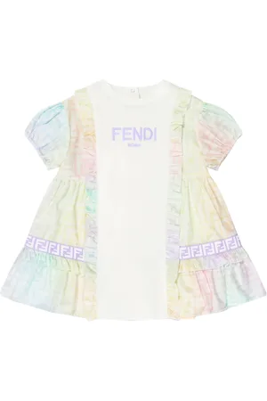 Fendi Logo Midi Dress