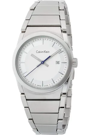 Calvin Klein Watches, male, , ONE SIZE, Stylish Watch with White Dial