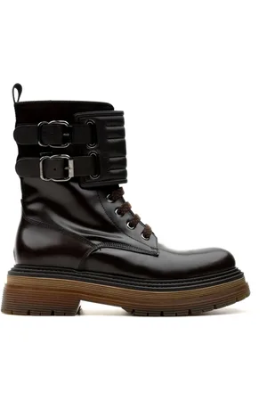 Laura Bellariva Anfibio Lace-up Boots