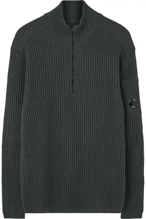 C.P. Company Turtlenecks, male, , XL, Zip Polo Collar Jumper