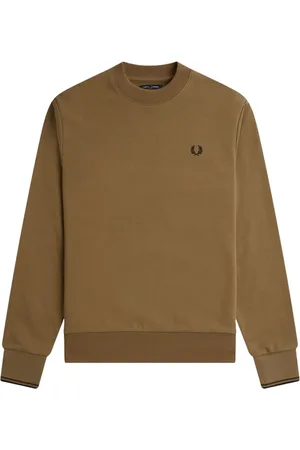 Fred Perry Sweatshirts, male, , XL, Crew Neck Sweatshirt