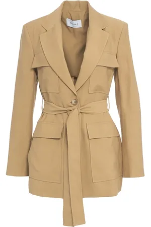 Gender Blazers, female, , M, Safari Blazer with Notched Lapels