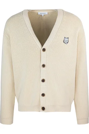 Maison Kitsuné Cardigans, male, , M, Merino Wool Cardigan