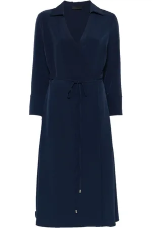 Liu Jo Midi Dresses, female, , L, Midi Wrap Dress With Tie