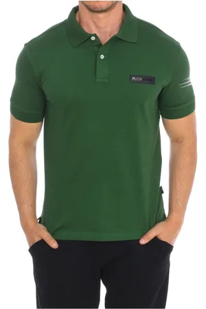 Philipp Plein Short Sleeve Polo Shirt with Claw Print