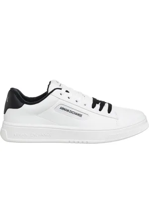 Armani Exchange Sneakers, male, , 9 UK, Multicolour Lace-Up Trainers