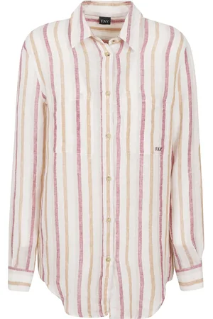 FAY Striped Linen Shirt