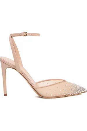NINALILOU Pumps, female, , 3 1/2 UK, Slingback Sandals with Rhinestones