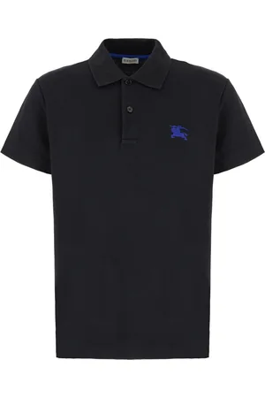 Burberry Polo Shirts, male, , M, Logo Embroidered Short Sleeved Polo Shirt