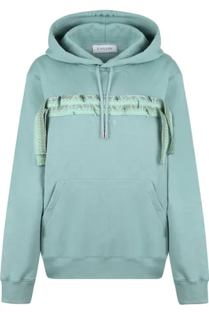 Lanvin Hoodies, male, , L, Curb Lace Hoodie