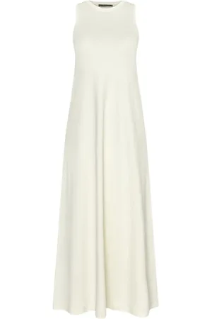 Drykorn Maxi Dresses, female, , XS, Ecru Sleeveless A-Line Dress