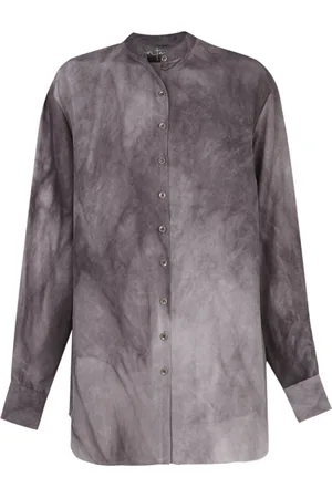 Cortana Lilac Silk Shirt