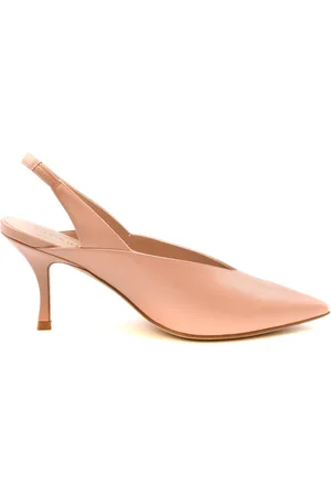 Stuart Weitzman Pumps, female, , 7 UK, Low Heel Leather Pumps