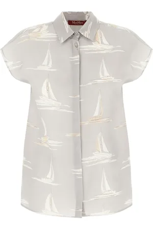 Max Mara Shirts, female, , XS, Suede Shirt